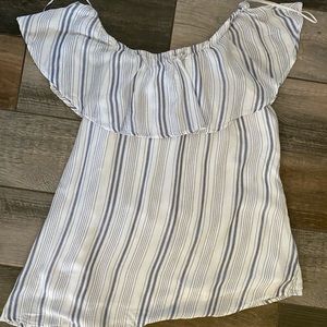 Luxe Essentials off the shoulder maternity